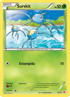 Surskit, Kit de Entrenador XY (Latias) 16