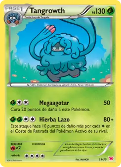 Tangrowth, Kit de Entrenador XY (Latias) 25