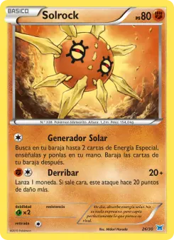Solrock, Kit de Entrenador XY (Latios) 26