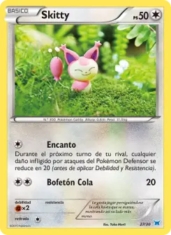 Skitty, Kit de Entrenador XY (Latios) 27