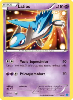 Latios, Kit de Entrenador XY (Latios) 30