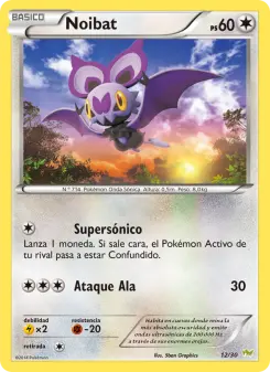 Noibat, Kit de Entrenador XY (Noivern) 12