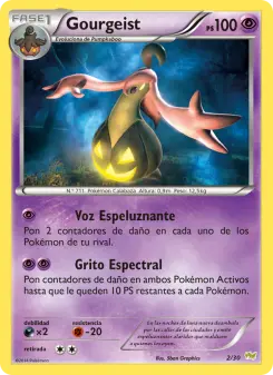 Gourgeist, Kit de Entrenador XY (Noivern) 2