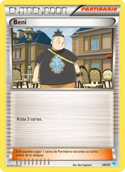 Beni, Kit de Entrenador XY (Suicune) 29