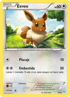 Eevee, Kit de Entrenador XY (Suicune) 4