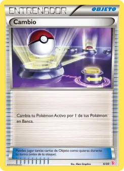 Cambio, Kit de Entrenador XY (Pikachu Enmascarada) 4