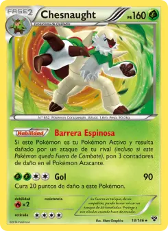 Chesnaught, XY 14