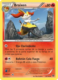 Braixen, XY 25