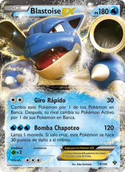 Blastoise EX, XY 29