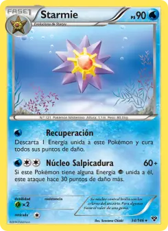 Starmie, XY 34