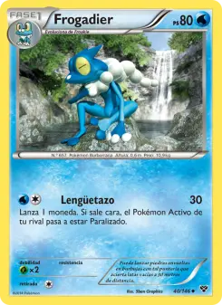 Frogadier, XY 40