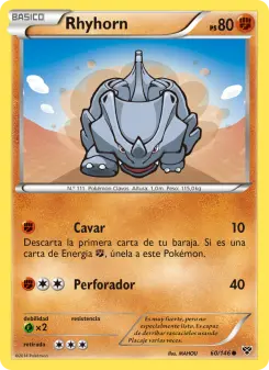 Rhyhorn, XY 60