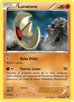 Lunatone, XY 63