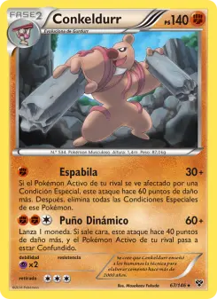 Conkeldurr, XY 67