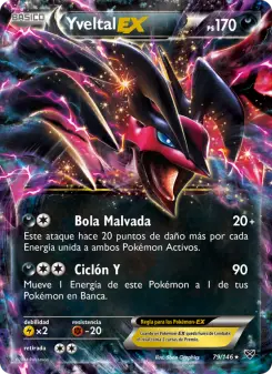 Yveltal EX, XY 79