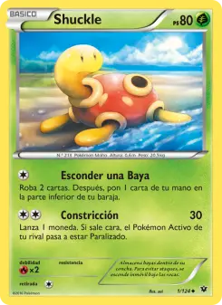 Shuckle, Destinos Enfrentados 1