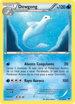 Dewgong, Destinos Enfrentados 16