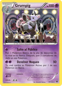 Grumpig, Destinos Enfrentados 31