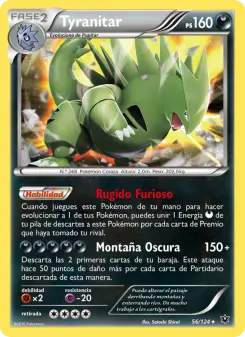 Tyranitar, Destinos Enfrentados 56