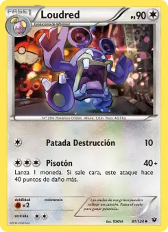 Loudred, Destinos Enfrentados 81