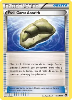 Fósil Garra Anorith, Asedio de Vapor 100