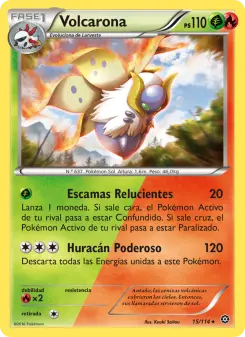 Volcarona, Asedio de Vapor 15
