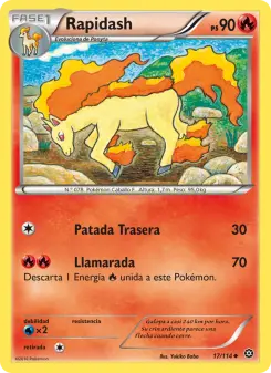 Rapidash, Asedio de Vapor 17