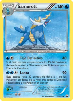 Samurott, Asedio de Vapor 32