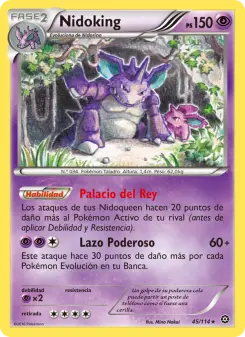 Nidoking, Asedio de Vapor 45