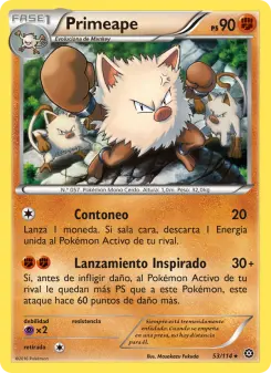 Primeape, Asedio de Vapor 53