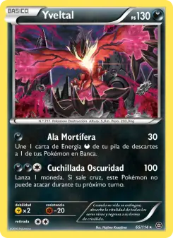 Yveltal, Asedio de Vapor 65