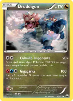 Druddigon, Asedio de Vapor 83