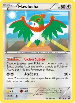 Hawlucha, Asedio de Vapor 97