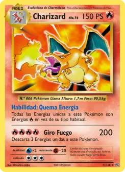 Charizard, Evoluciones 11