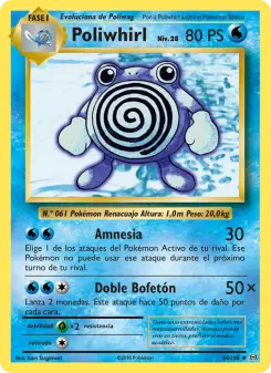 Poliwhirl, Evoluciones 24