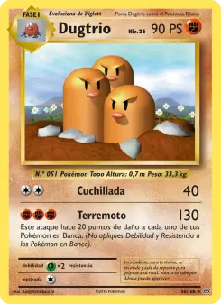 Dugtrio, Evoluciones 56