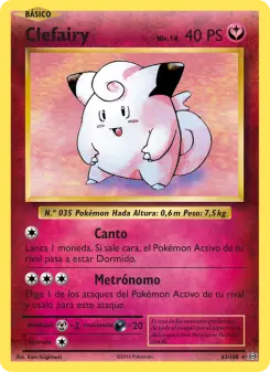 Clefairy, Evoluciones 63