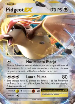 Pidgeot EX, Evoluciones 64
