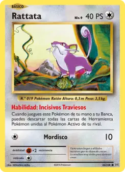 Rattata, Evoluciones 66