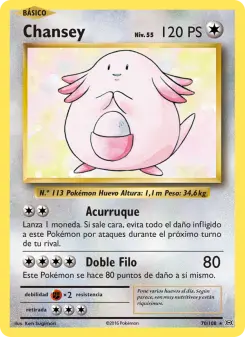 Chansey, Evoluciones 70