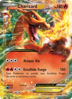 Charizard EX, Destellos de Fuego 12