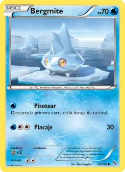 Bergmite, Destellos de Fuego 30