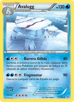 Avalugg, Destellos de Fuego 31