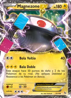Magnezone EX, Destellos de Fuego 35