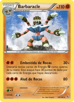Barbaracle, Destellos de Fuego 49