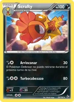 Scrafty, Destellos de Fuego 59
