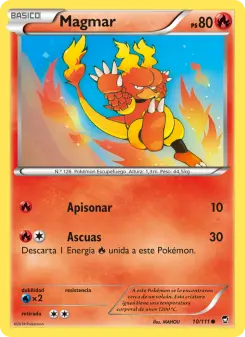 Magmar, Puños Furiosos 10