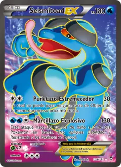 Seismitoad EX, Puños Furiosos 106