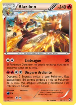 Blaziken, Puños Furiosos 14