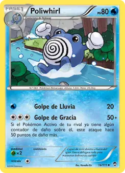 Poliwhirl, Puños Furiosos 16